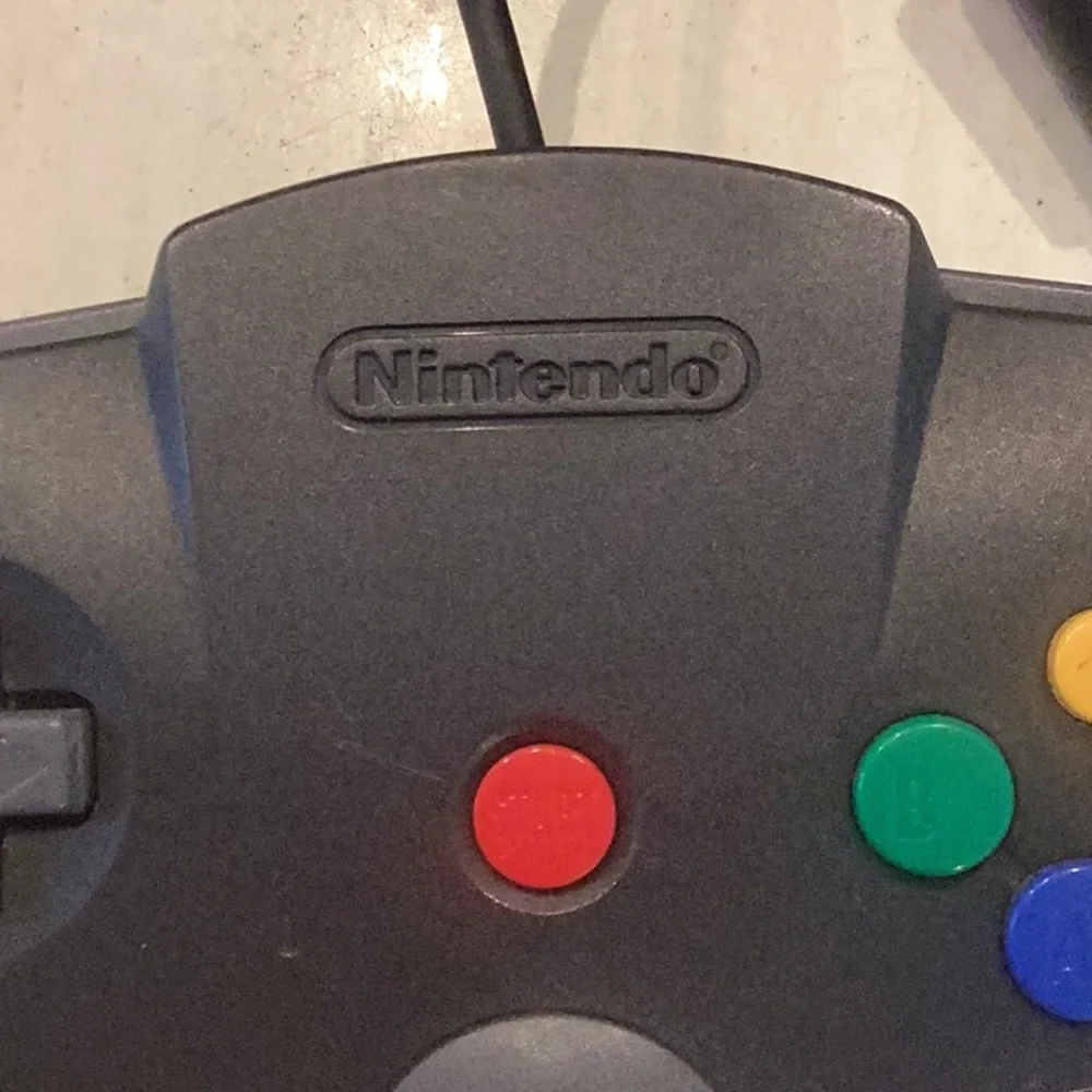 Nintendo 64 Controller Tight Stick OEM N64 Black